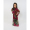 Amani’s Purple Long Sleeve Kids Maxi Dress