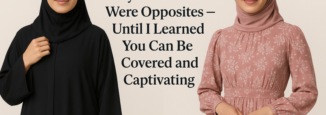 I Used to Think Abaya and Dresses Were Opposites - Until I Learned You Can Be Covered and Captivating