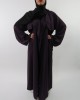 Amani’s Deep Purple Neda Long Sleeve Maxi Jacket