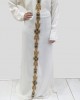 Saadat Black And Gold Moroccan Kaftan
