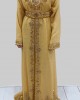 Sabha Gold Cape Moroccan Kaftan