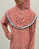 Amani's Little Girl Coral One Piece Slip On Prayer Dress
