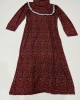 Amani's Little Girls One Piece Slip On Prayer Dress - Red