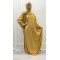 Amani's Plain Cotton Stretch One Piece Islamic Prayer Dress - Honey