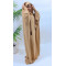 Amani's One Piece Hooded Prayer Abaya - Mustard