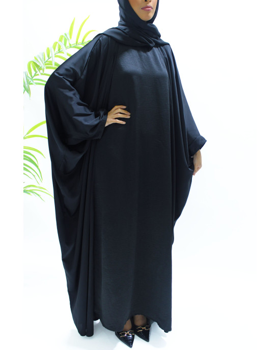 Black Farasha Abaya Set
