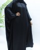 Black Farasha Abaya Set