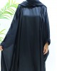 Black Farasha Abaya Set
