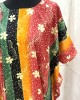Floral Print Baati Dress - Red