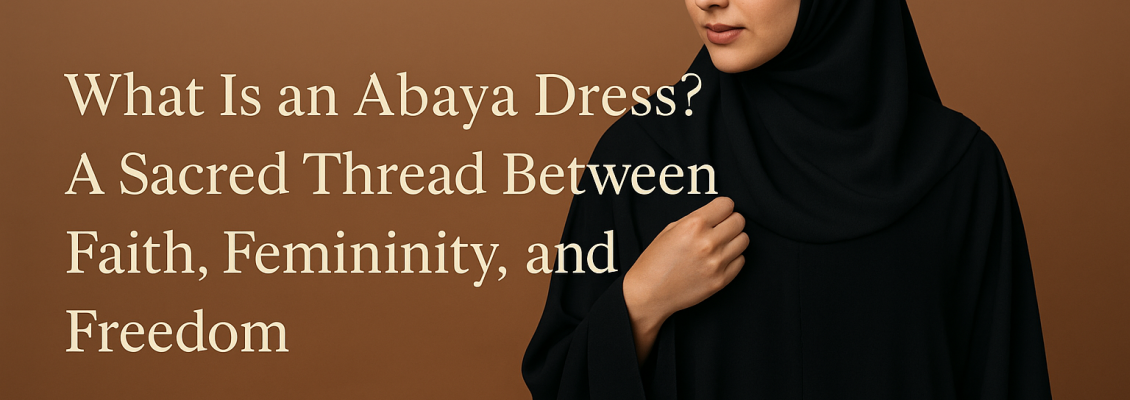 What Is an Abaya Dress? A Sacred Thread Between Faith, Femininity, and Freedom