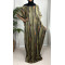 Aztec Print Baati Dress – Olive
