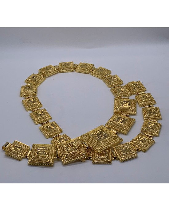 Bridal 22K Gold Plated Belt - Jewellery sets - STYLE 2025