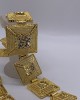 Bridal 22K Gold Plated Belt - Jewellery sets - STYLE 2025