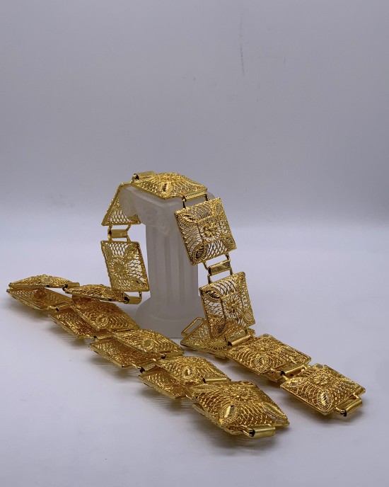 Bridal 22K Gold Plated Belt - Jewellery sets - STYLE 2026