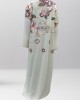 Joelle Fresh cream kimono abaya Style UK - Abayas - JL19