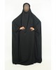 Amani’s 1 Piece Black Neda Overhead Jilbab – Burka – Burqa Style UK