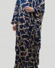 tara silk satin blue kaftan maxi dress - New Arrivals - tara003