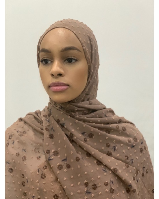 Chiffon Plumetis Hijab