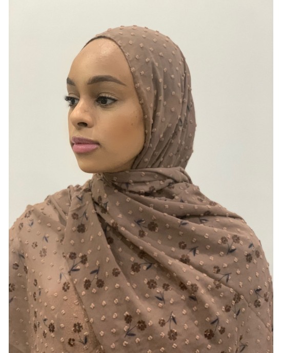 Chiffon Plumetis Hijab