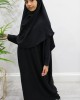 Amani's Abaya And Khimar Set - Black