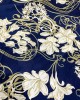 Navy Floral Print Slip On Prayer Dress