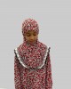 Red Tulips Kids Prayer Dress - Childrens Prayer Dresses - AME005