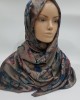 Shades of Blue Duchess Satin Scarf - Hijab Style - Occasion Hijabs - HIJ615
