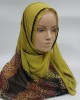 Anan Lime Green Evening Scarf - Hijab Style - Occasion Hijabs - HIJ618