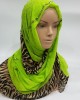 Anan Bright Green Evening Scarf - Hijab Style - Occasion Hijabs - HIJ620