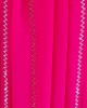 Crystal Embellishment Esmi Occasion Hijab - Hot Pink - Scarf - Occasion Hijabs - HIJ638