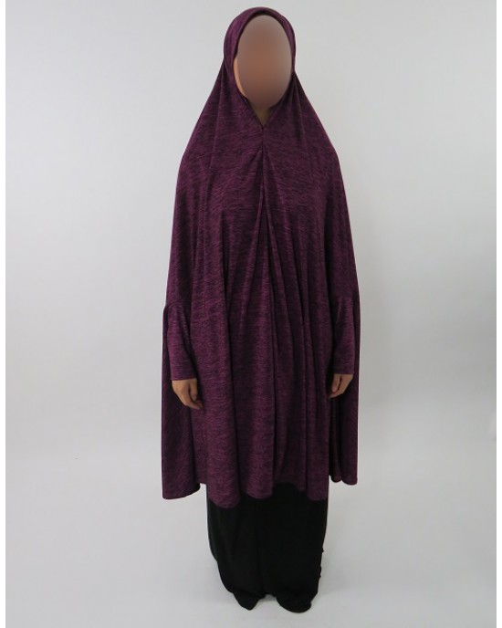 Amani’s Jersey Stretch Half Jilbab – Burka – Burqa – Overhead Abaya Style UK - Burqa - Jilbabs - Burka - HalfJilbab001