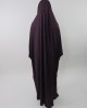 Amani’s Jersey Stretch Jilbab – Burka – Burqa – Overhead Abaya Style UK - Burqa - Jilbabs - Burka - JerseyJilbab001