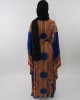 Amani’s Blue Soft Cotton Kaftan Style Maxi Dress UK - CLEARANCE - MaxiDress031