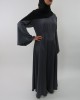 Amani’s Dark Grey Long Sleeve Maxi Dress Style UK - Long Sleeve Maxi Dresses - MaxiDress029