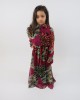 Amani’s Purple Long Sleeve Kids Maxi Dress Style UK - Childrens Dresses - KidsDress009