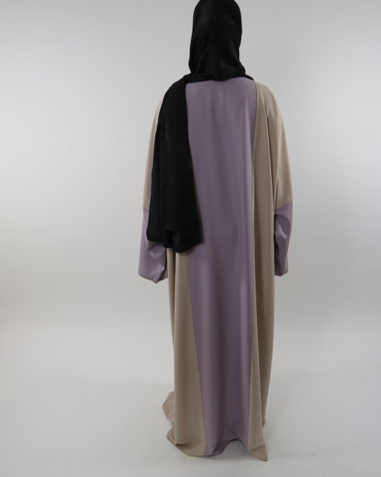 Amani’s Full Length Long Sleeve Maxi Kimono Jacket – Coat Style UK - Kimono Jackets - Abaya Overcoats - KimonoJacket046