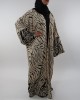 Amani’s Full Length Long Sleeve Maxi Kimono Jacket – Coat Style UK - Kimono Jackets - Abaya Overcoats - KimonoJacket042