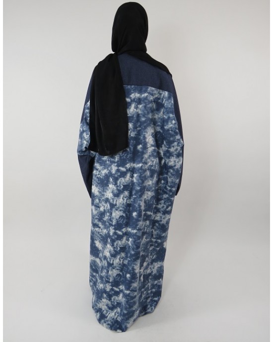 Amani’s Full Length Long Sleeve Maxi Kimono Jacket – Coat Style UK - Kimono Jackets - Abaya Overcoats - KimonoJacket017