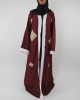 Amani’s Full Length Long Sleeve Maxi Kimono Jacket – Coat Style UK - Kimono Jackets - Abaya Overcoats - KimonoJacket015