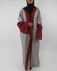 Amani’s Full Length Long Sleeve Maxi Kimono Jacket – Coat Style UK - Kimono Jackets - Abaya Overcoats - KimonoJacket009