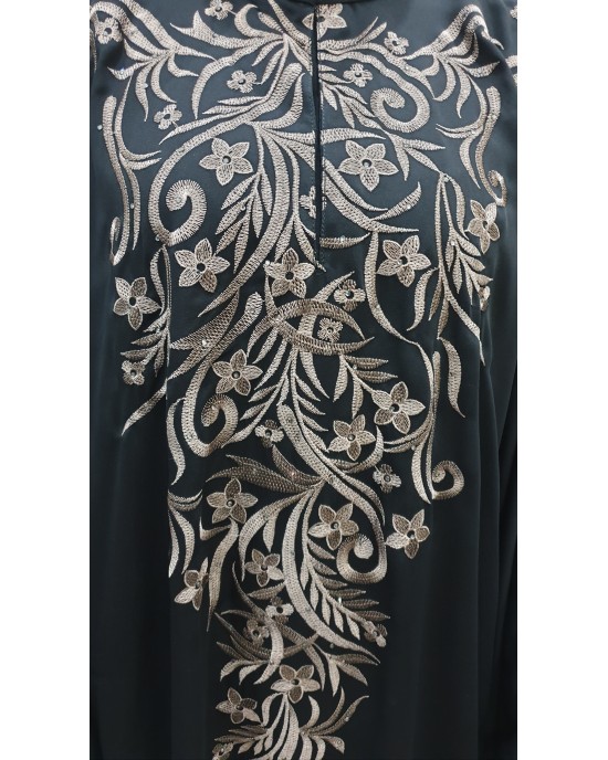 Aswad Embroidery abaya style uk - Abayas - AS19